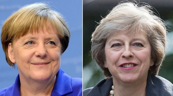 Мэй и Меркель договорились о `благоразумном` Brexit